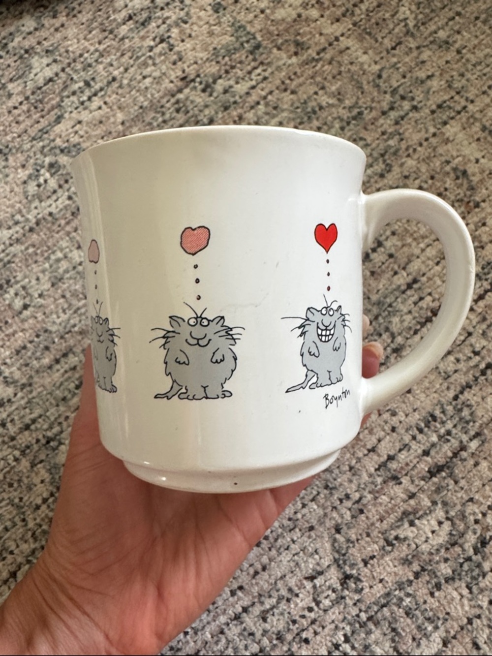 Sandra Boynton Mug w/ color thought bubbles